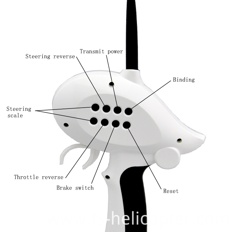 Stable Signal 2.4Hz Channel Futaba Transmitter Made